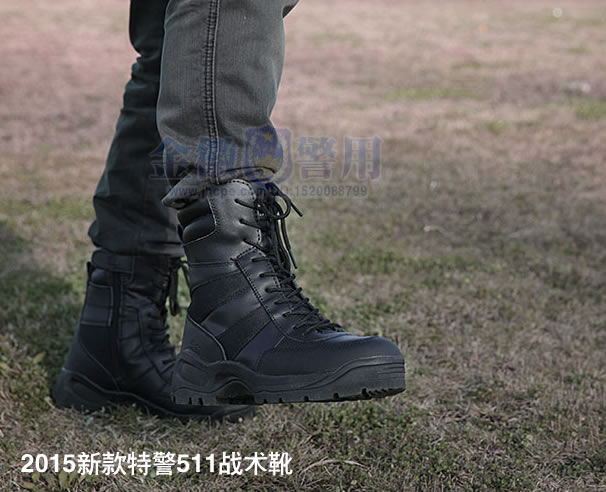 新款511特警战训鞋,警用防暴训练靴,荒漠作战鞋