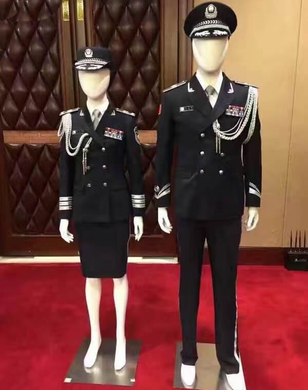 新式警察礼服设计效果图和方案 (高清图)