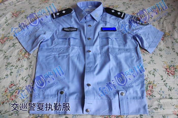 交警夏短袖警服,带袢式夏执勤服,2015新款交警夏执勤短袖,交巡警夏执勤服,交