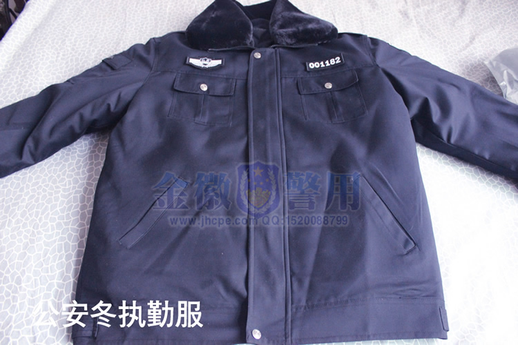 新式公安冬执勤服,99式警用冬执勤夹克,冬执勤棉袄,警服防寒服,冬季警服,