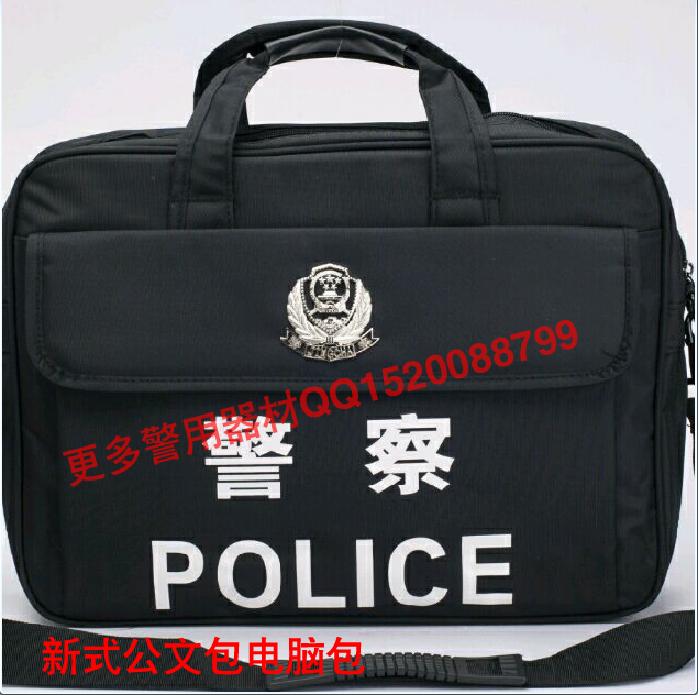 新式警察尼龙公文包，警用单肩手提牛津挎包