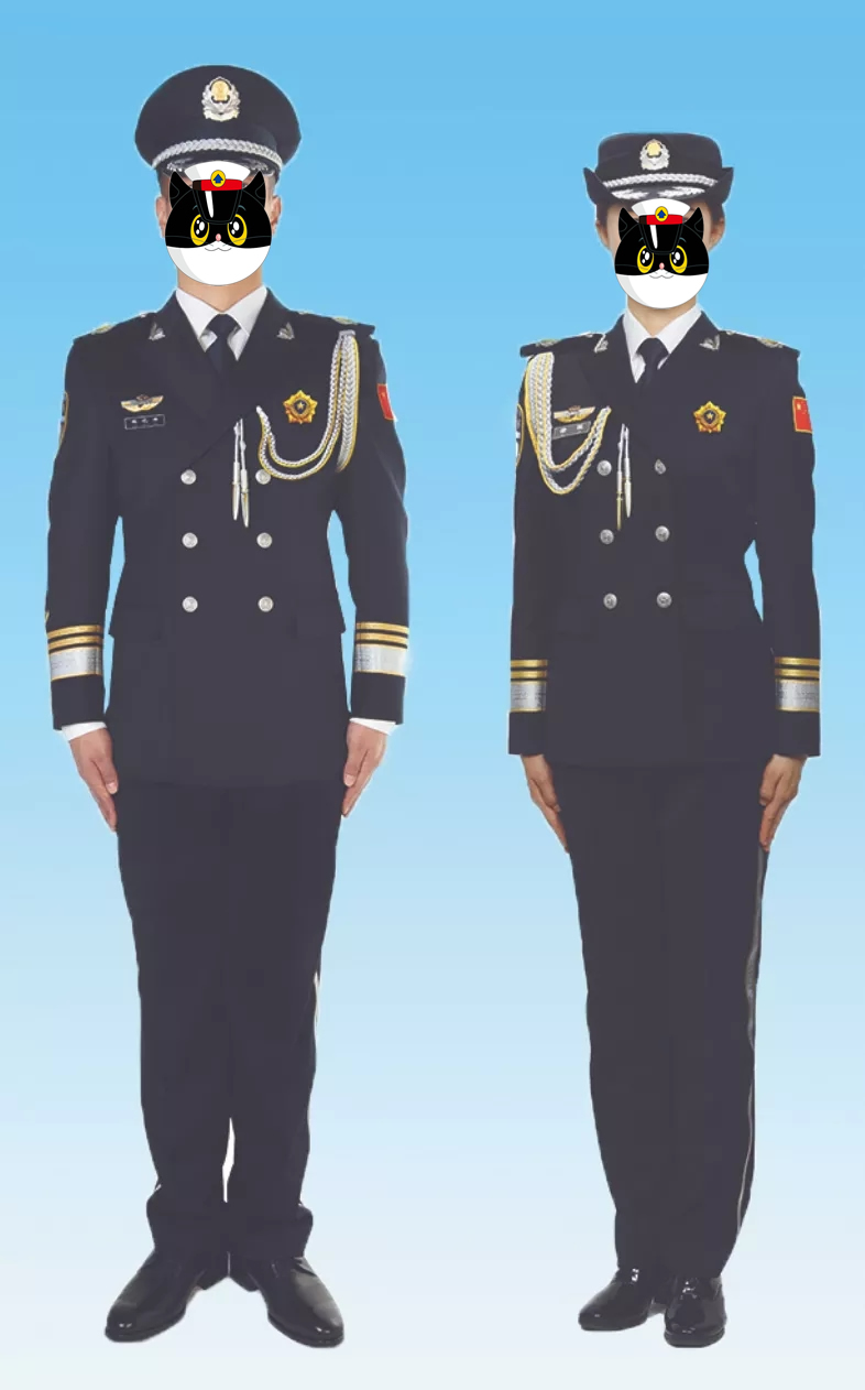 中国公安警察 制服 男性用