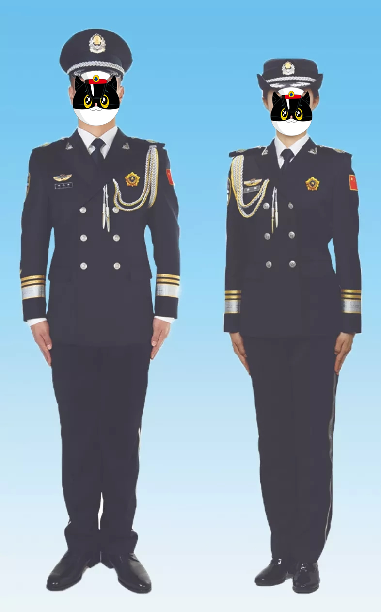 新式中国警察礼服 警服礼服 正品警用礼服 男女公安新款警服礼服 入围正品警服礼